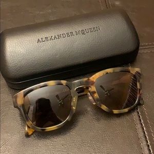 Alexander McQueen Sunglasses w/ Case